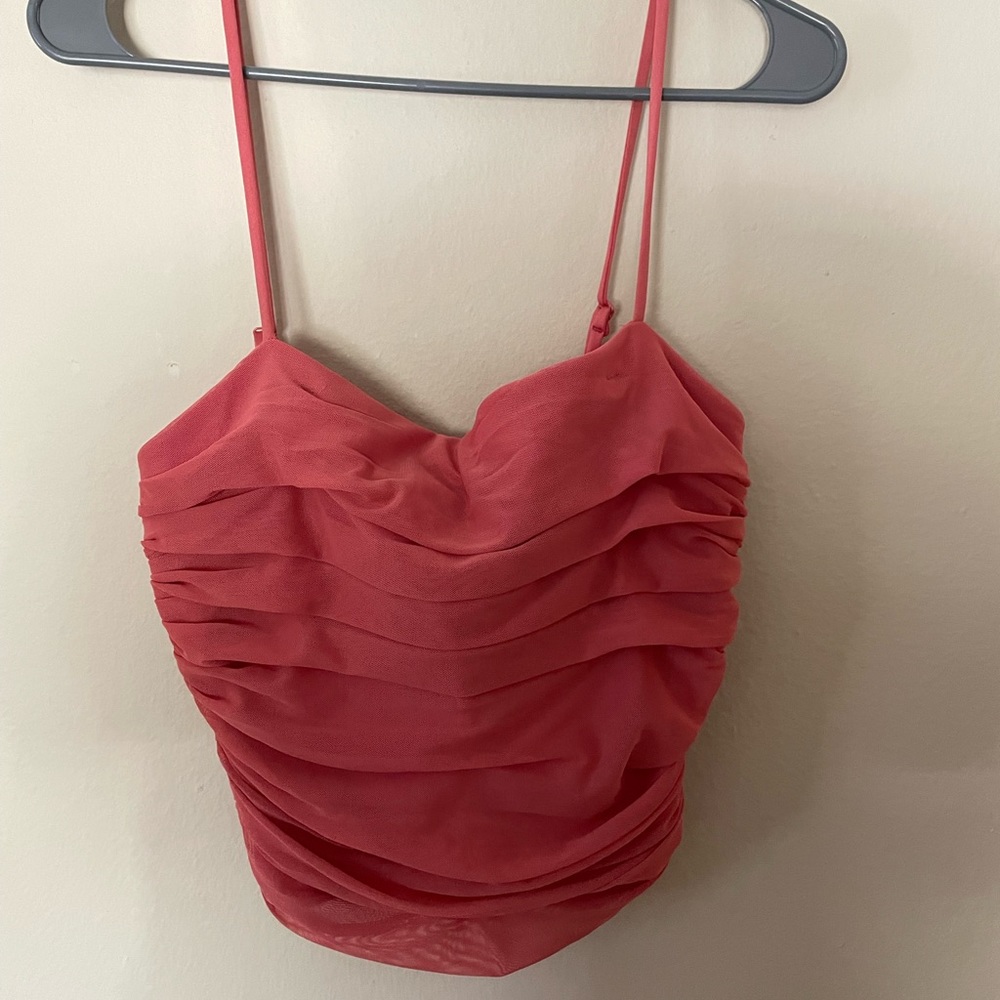 Express cropped tank